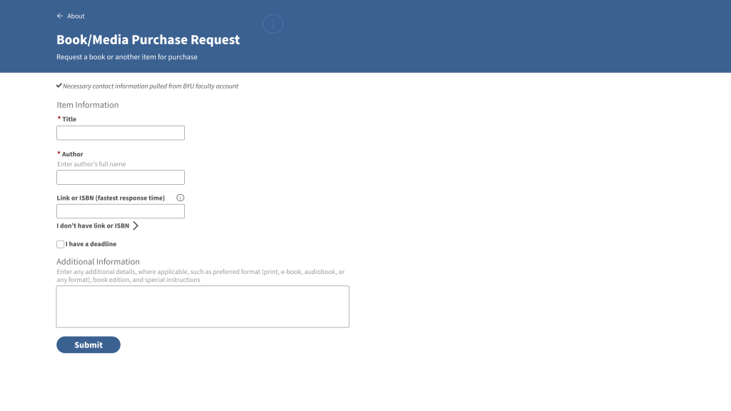 Suggest a book feature&nbsp;revamp